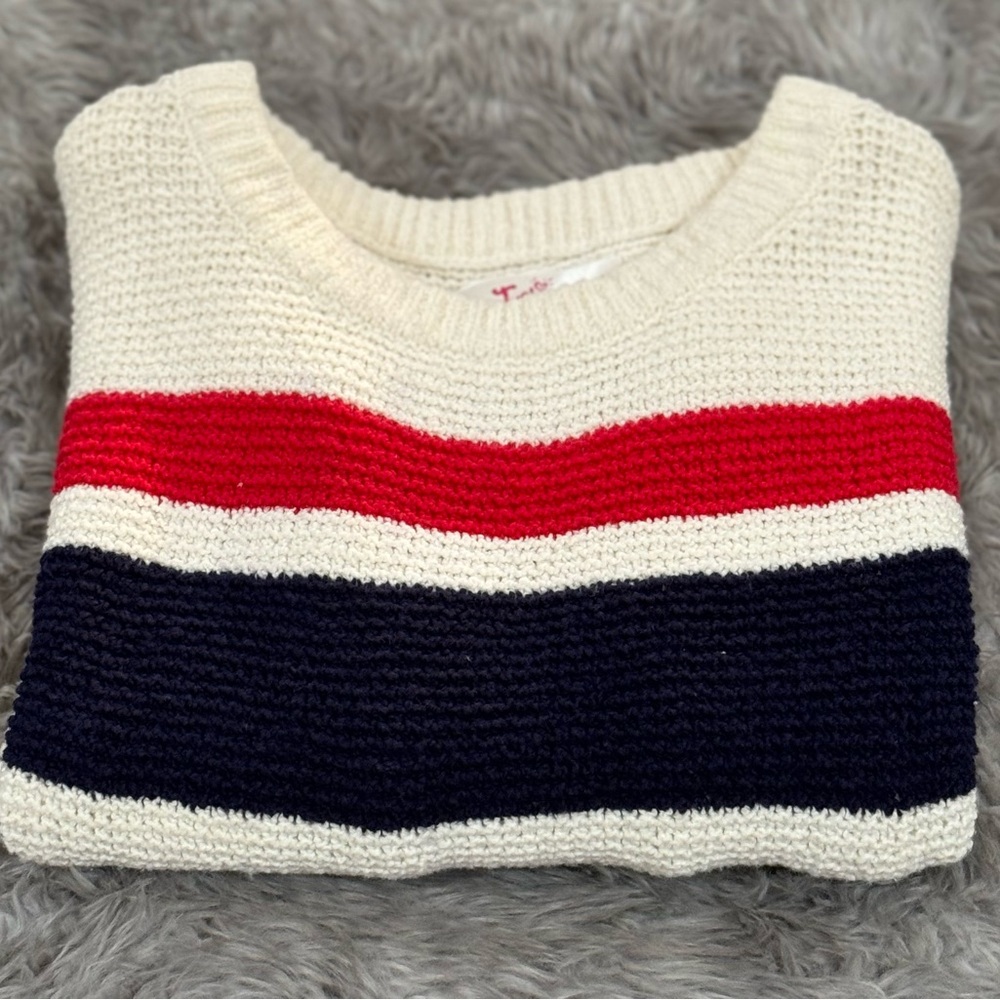 Justices girls Size 12 sweater. Like new